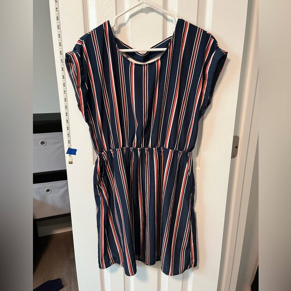Vertical Stripped Dress